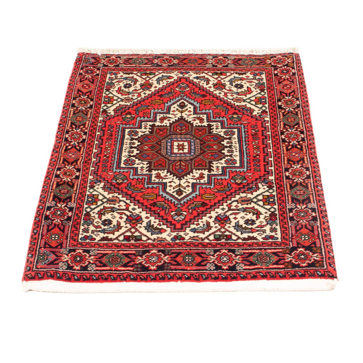 Perserteppich - Nomadic - 91 x 62 cm - rot