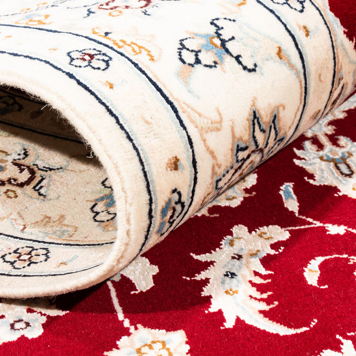 Perserteppich - Nain - Premium - 176 x 117 cm - rot