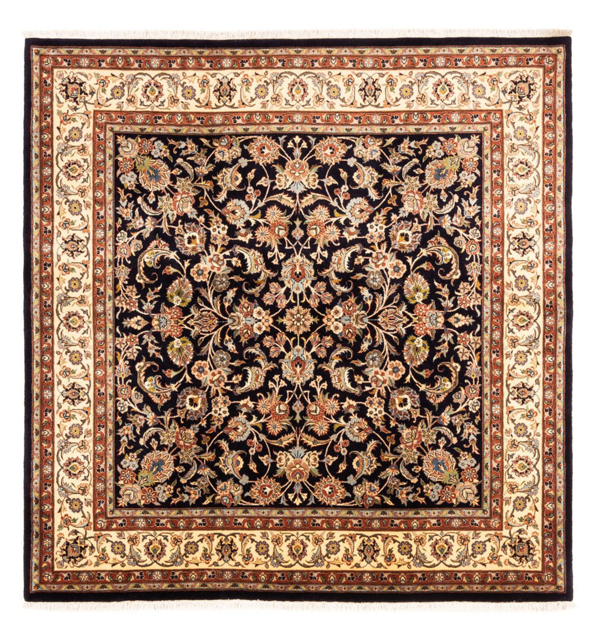 Perserteppich - Classic quadratisch - 217 x 196 cm - dunkelbeige