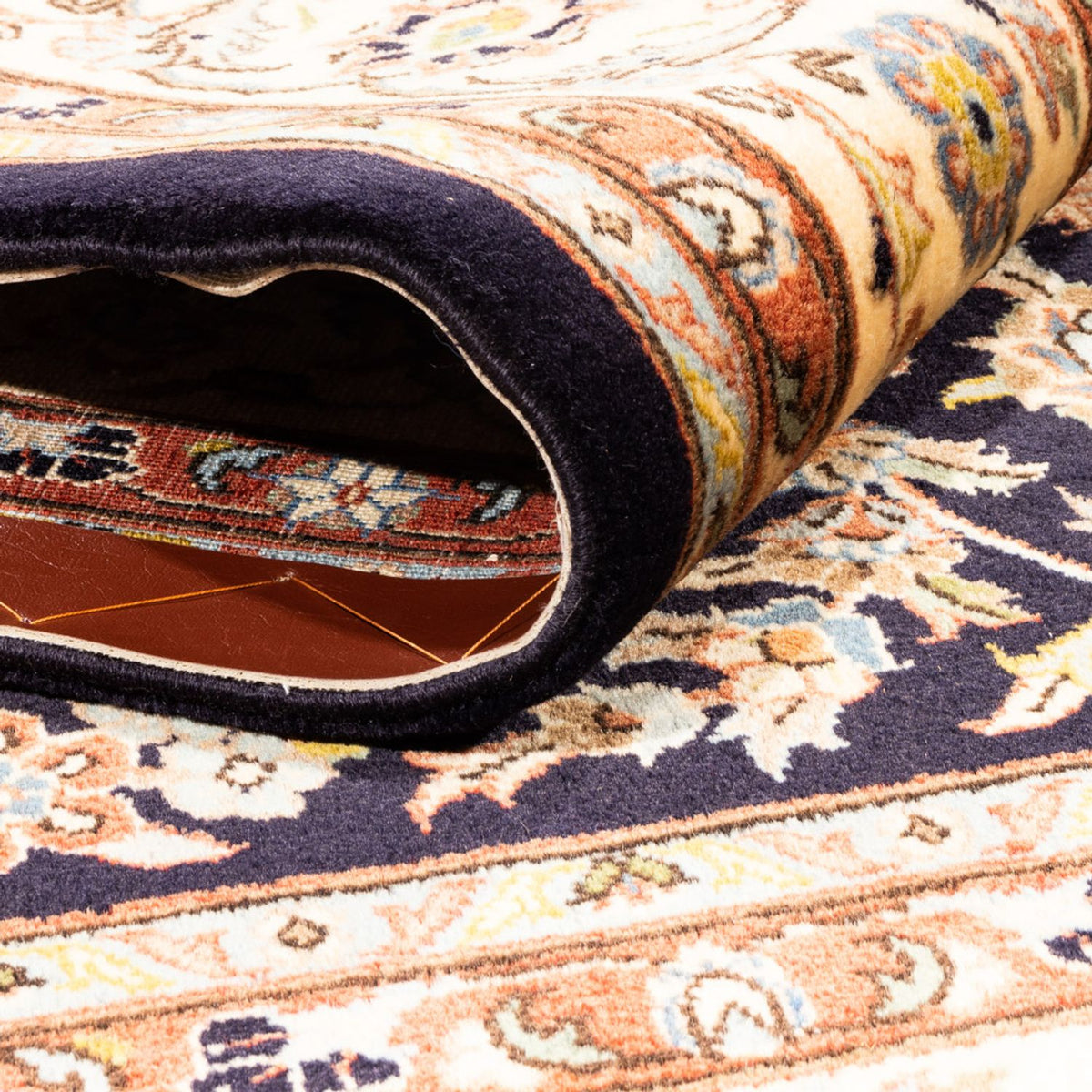 Perserteppich - Classic quadratisch - 217 x 196 cm - dunkelbeige