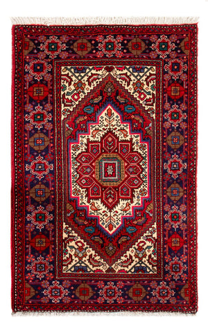 Perserteppich - Nomadic - 80 x 51 cm - rot