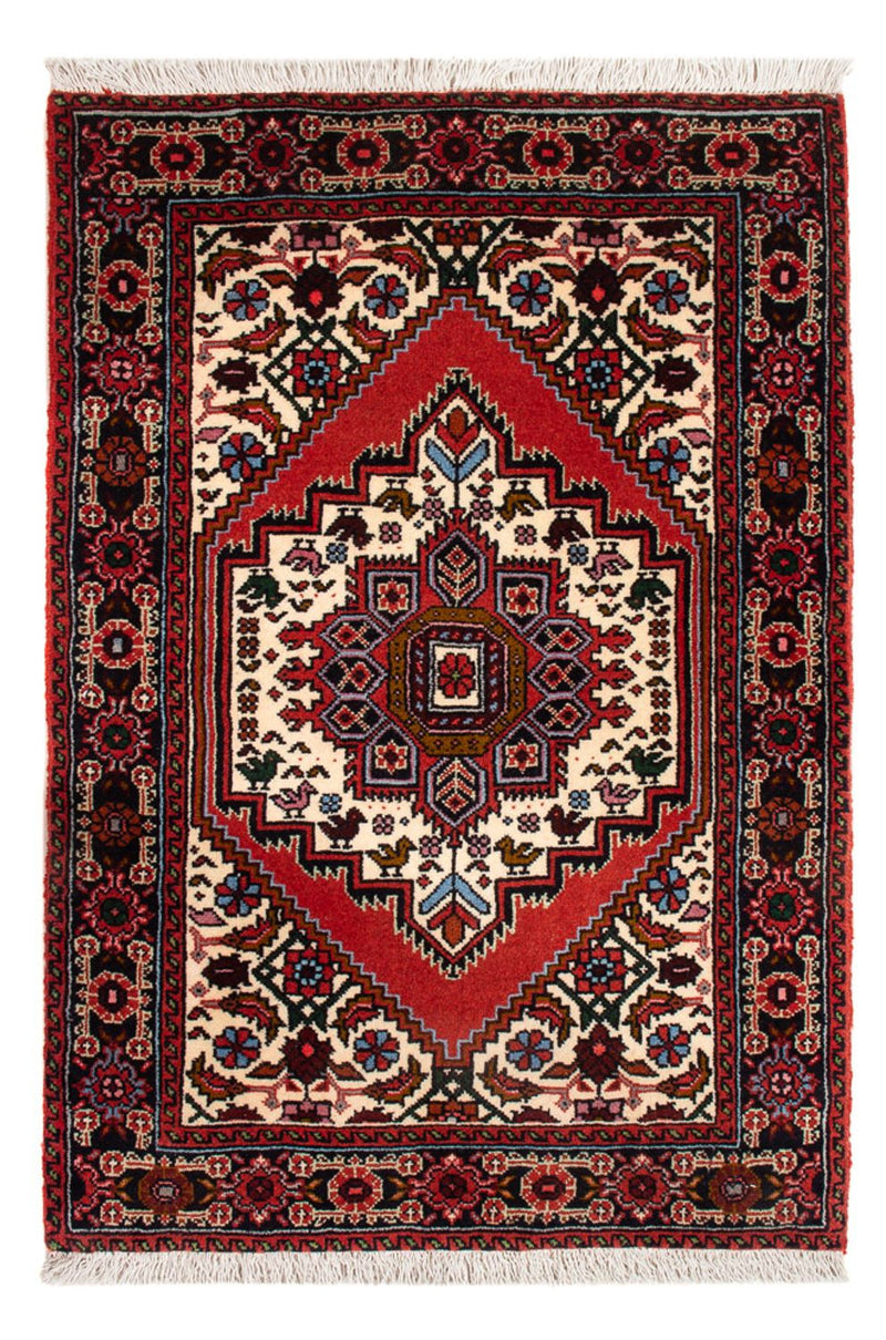 Perserteppich - Nomadic - 90 x 60 cm - rot
