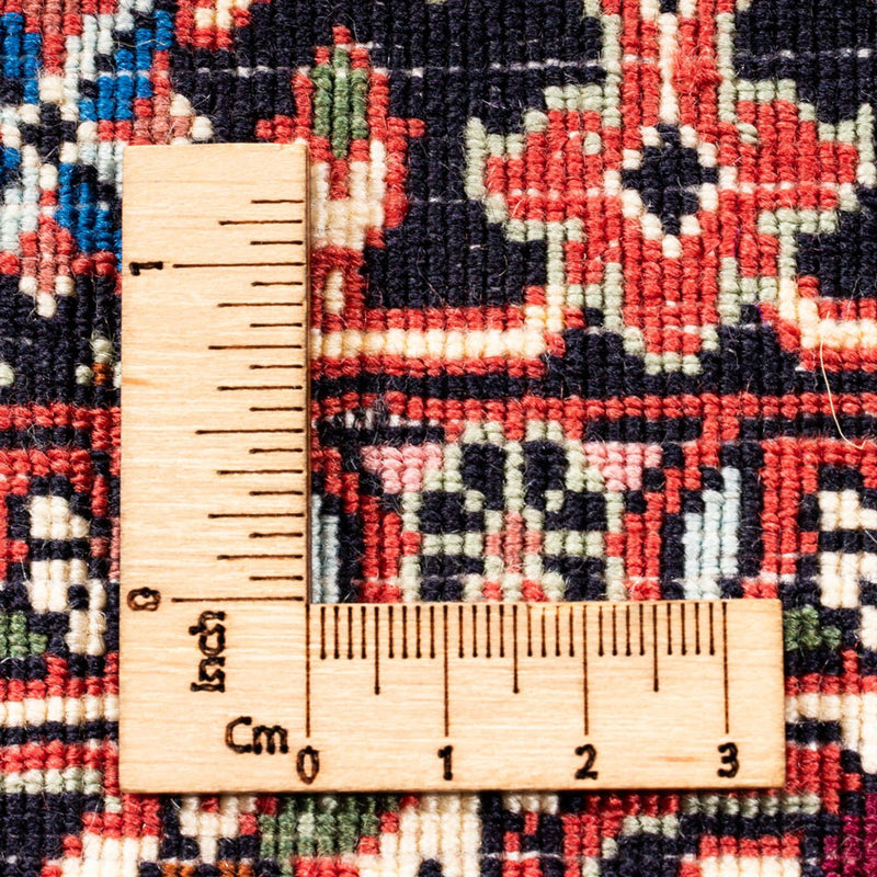 Perserteppich - Bidjar - Royal - 246 x 197 cm - bordeauxrot