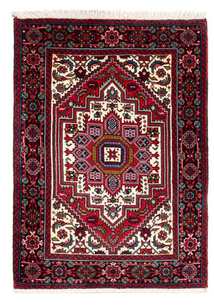 Perserteppich - Nomadic - 88 x 63 cm - rot