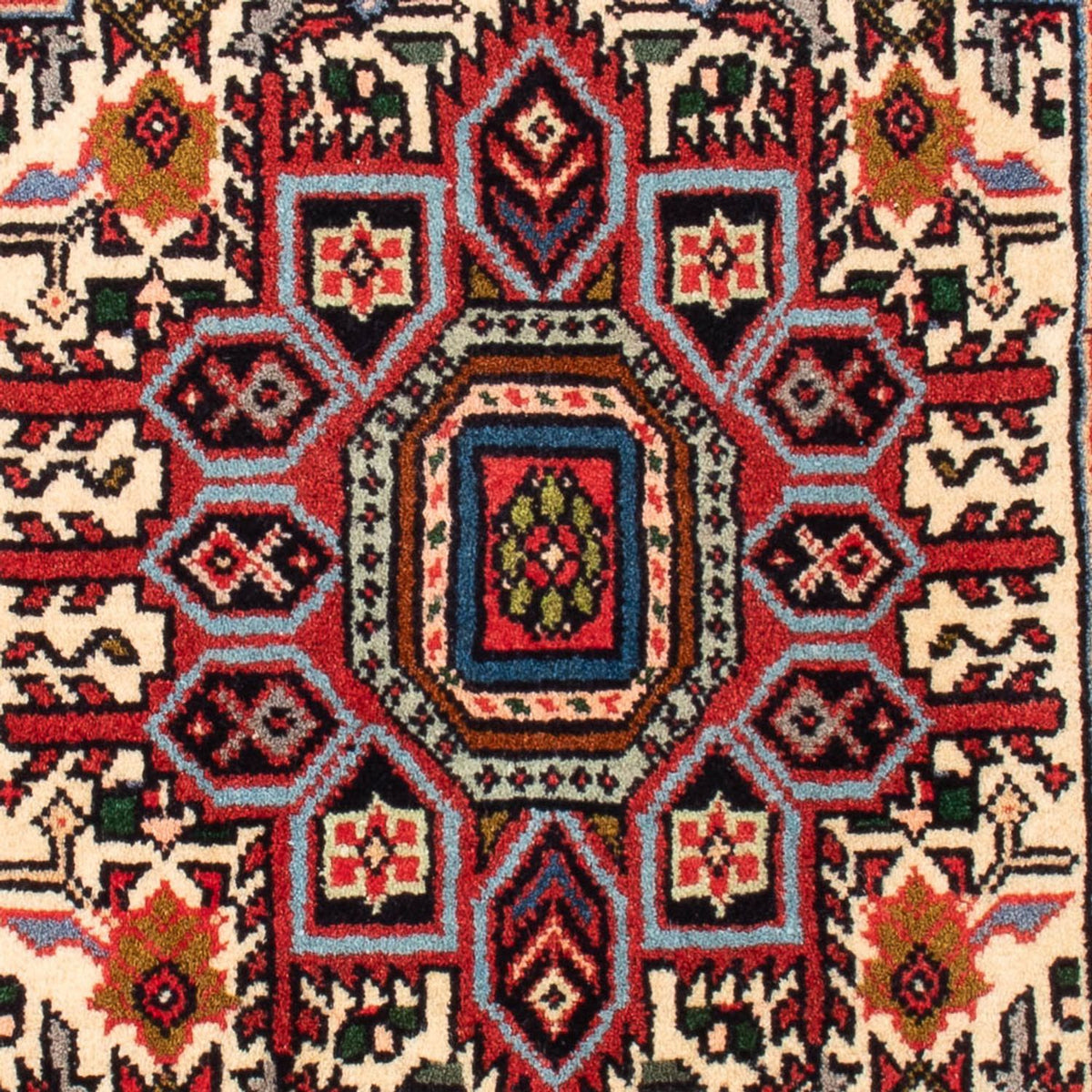 Perserteppich - Nomadic - 91 x 58 cm - rot