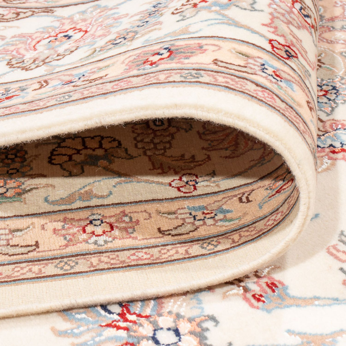 Perserteppich - Täbriz - Royal - 257 x 197 cm - creme