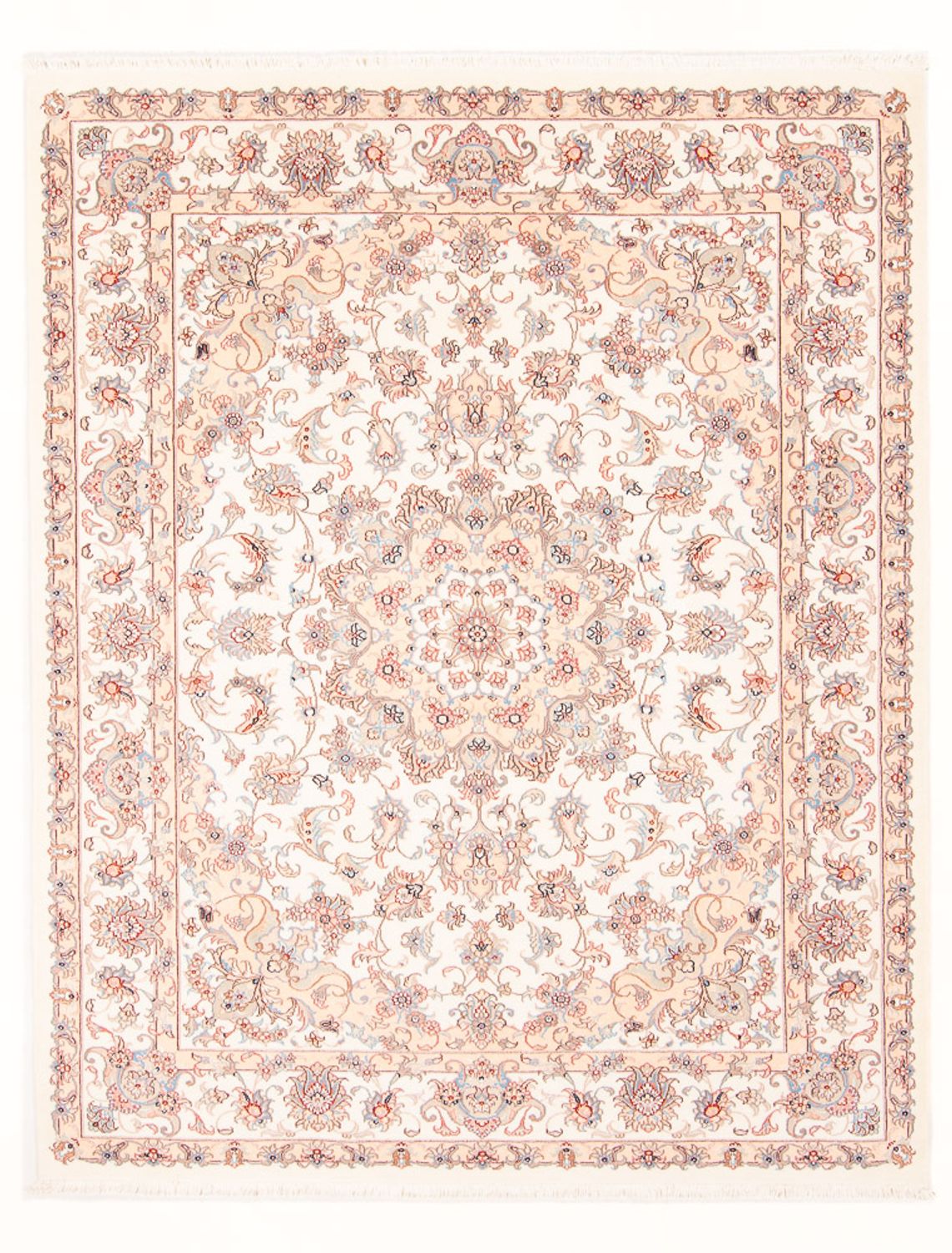 Perserteppich - Täbriz - Royal - 200 x 151 cm - creme
