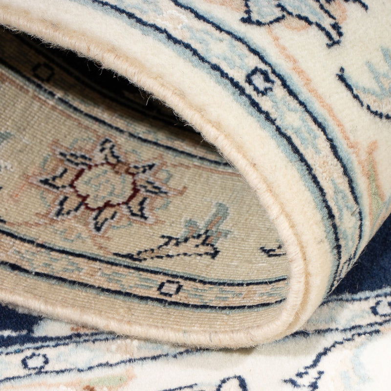 Perserteppich - Nain - Premium - 118 x 78 cm - dunkelblau