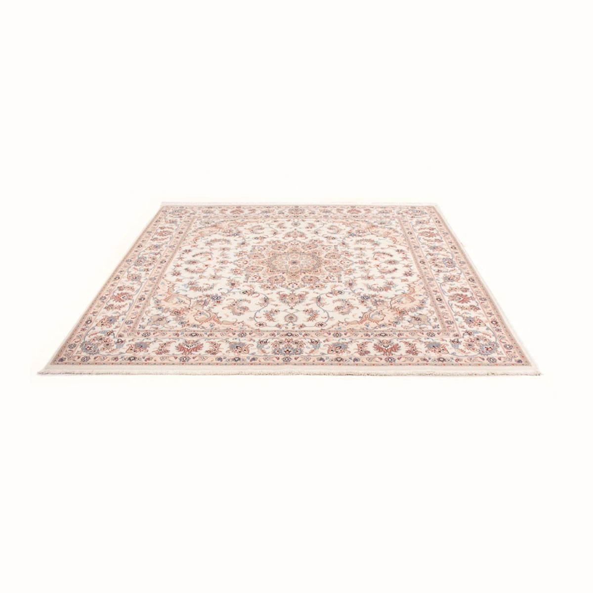 Perserteppich - Täbriz - Royal quadratisch - 205 x 200 cm - creme