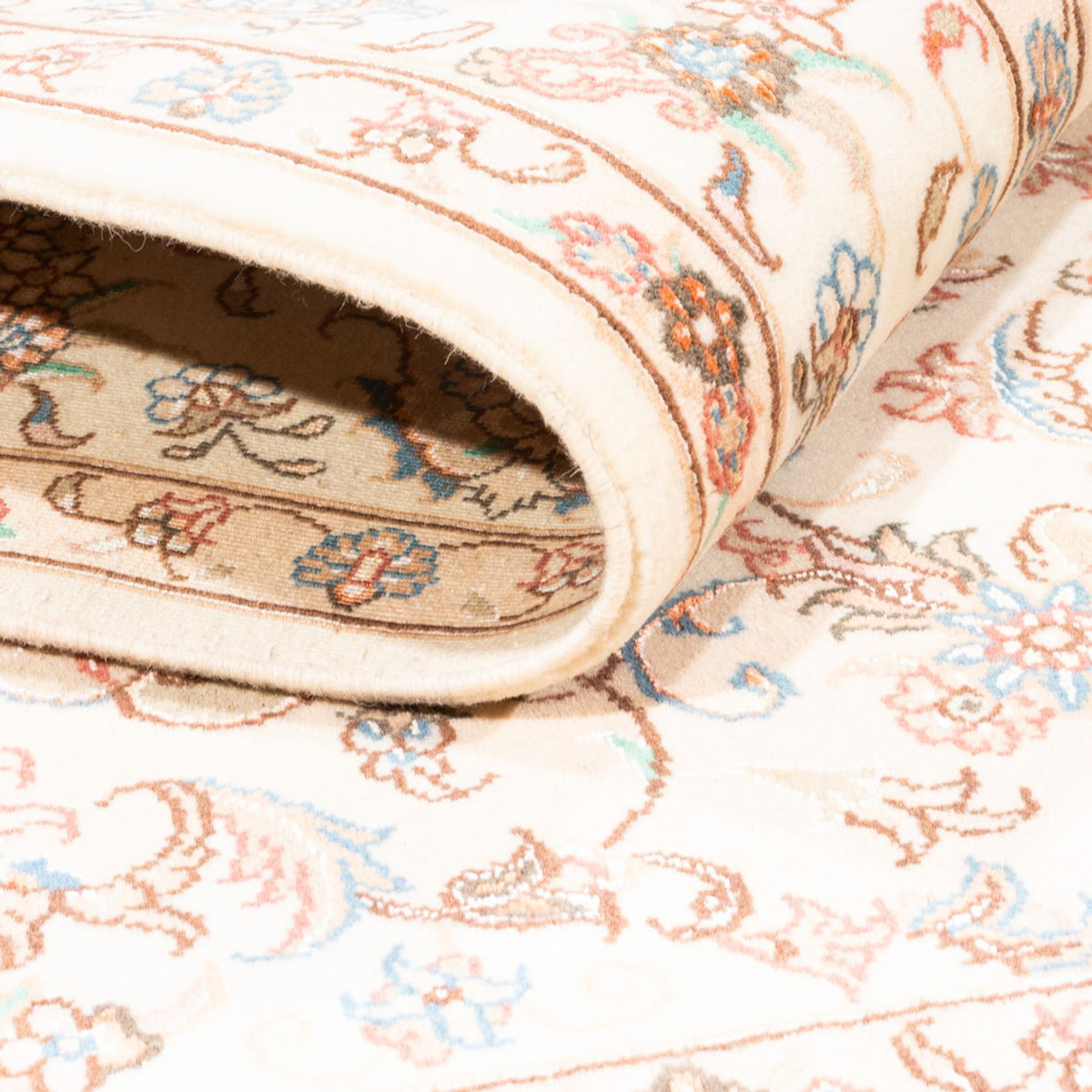 Perserteppich - Täbriz - 195 x 150 cm - creme