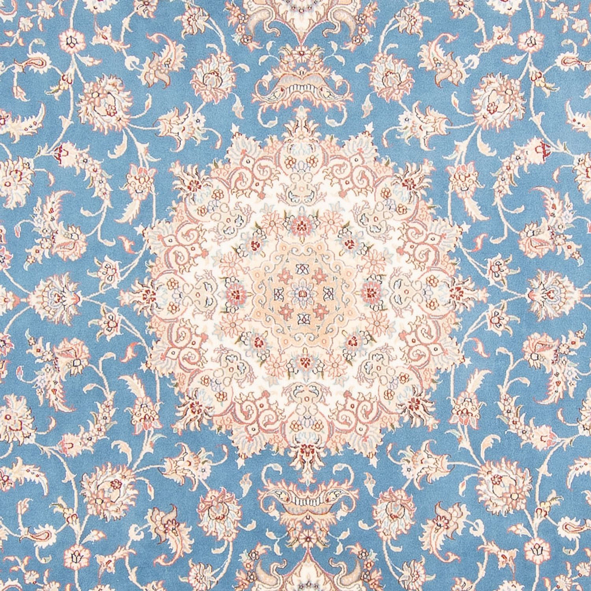 Perserteppich - Täbriz - Royal - 300 x 200 cm - hellblau