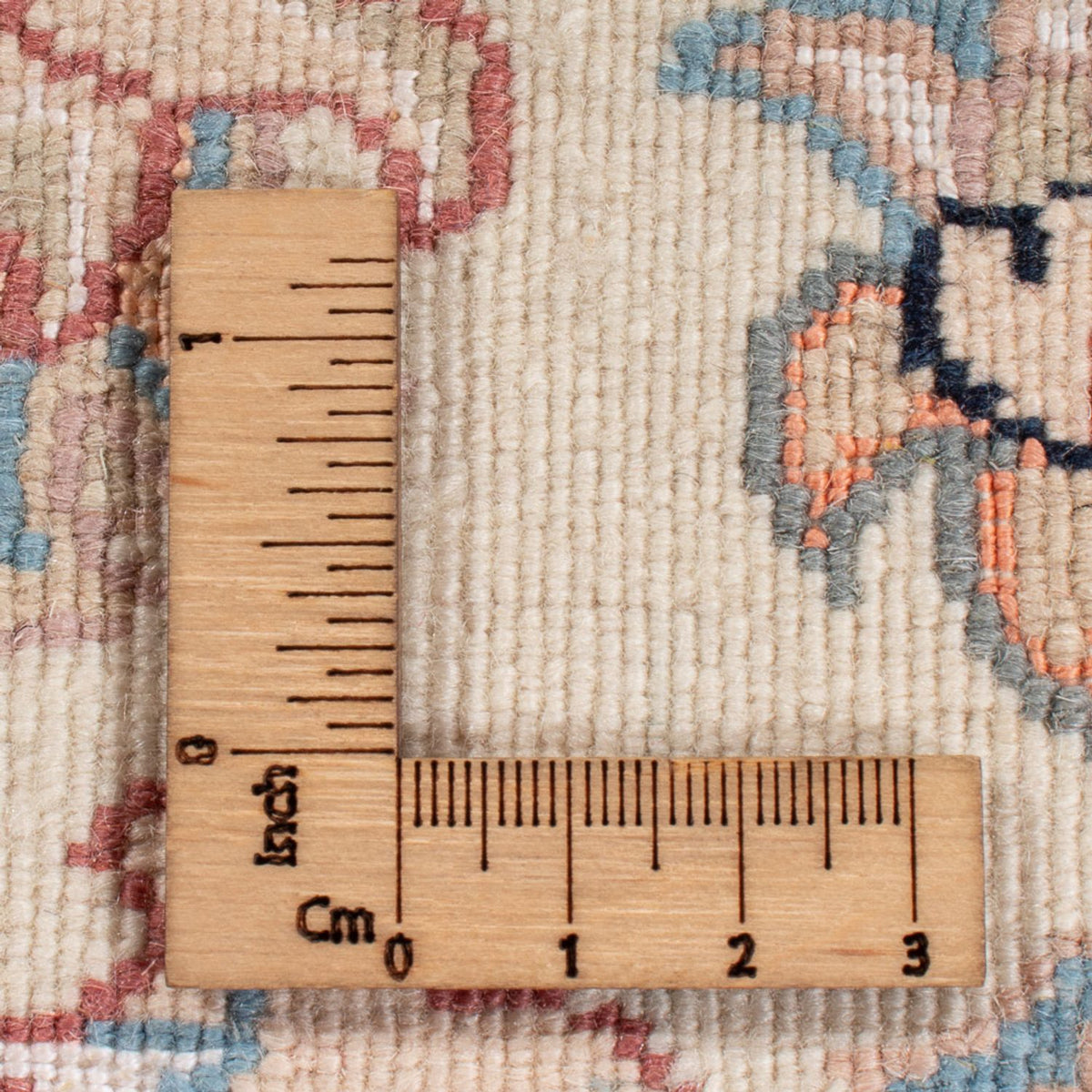 Perserteppich - Täbriz - Royal rund - 248 x 248 cm - creme