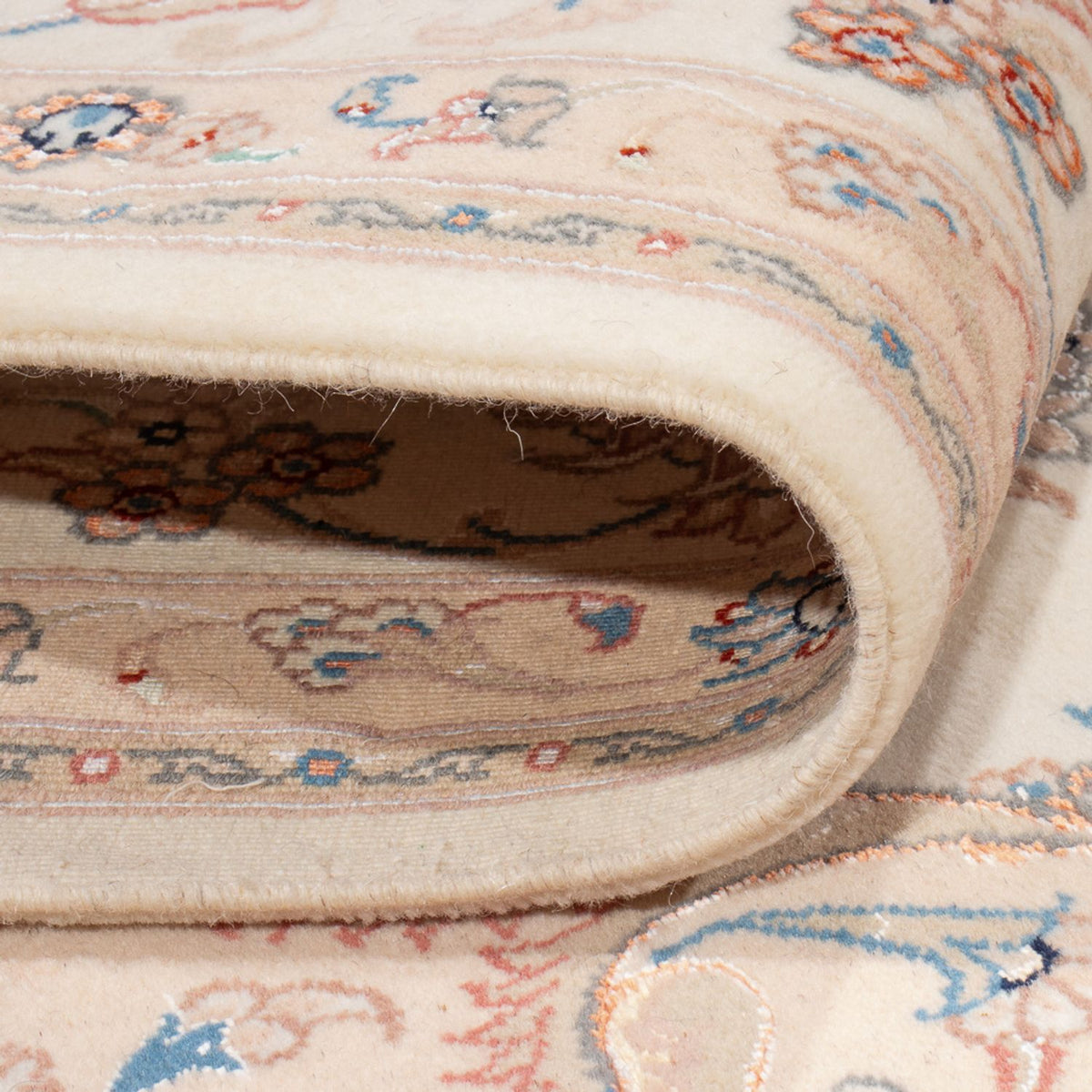 Perserteppich - Täbriz - Royal quadratisch - 211 x 198 cm - creme