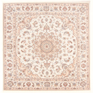 Perserteppich - Täbriz - Royal quadratisch  - 208 x 197 cm - creme