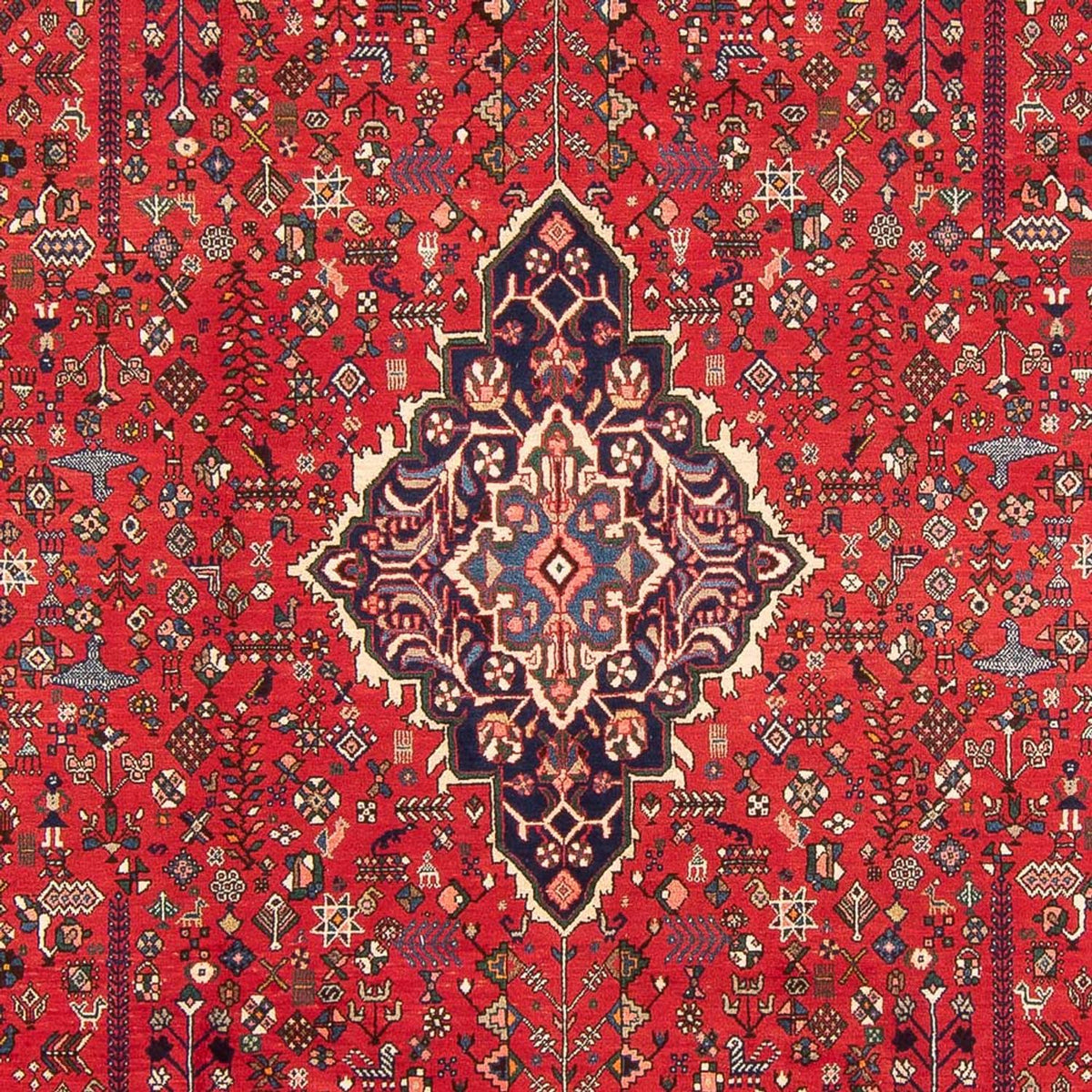 Perserteppich - Nomadic - 310 x 207 cm - rot
