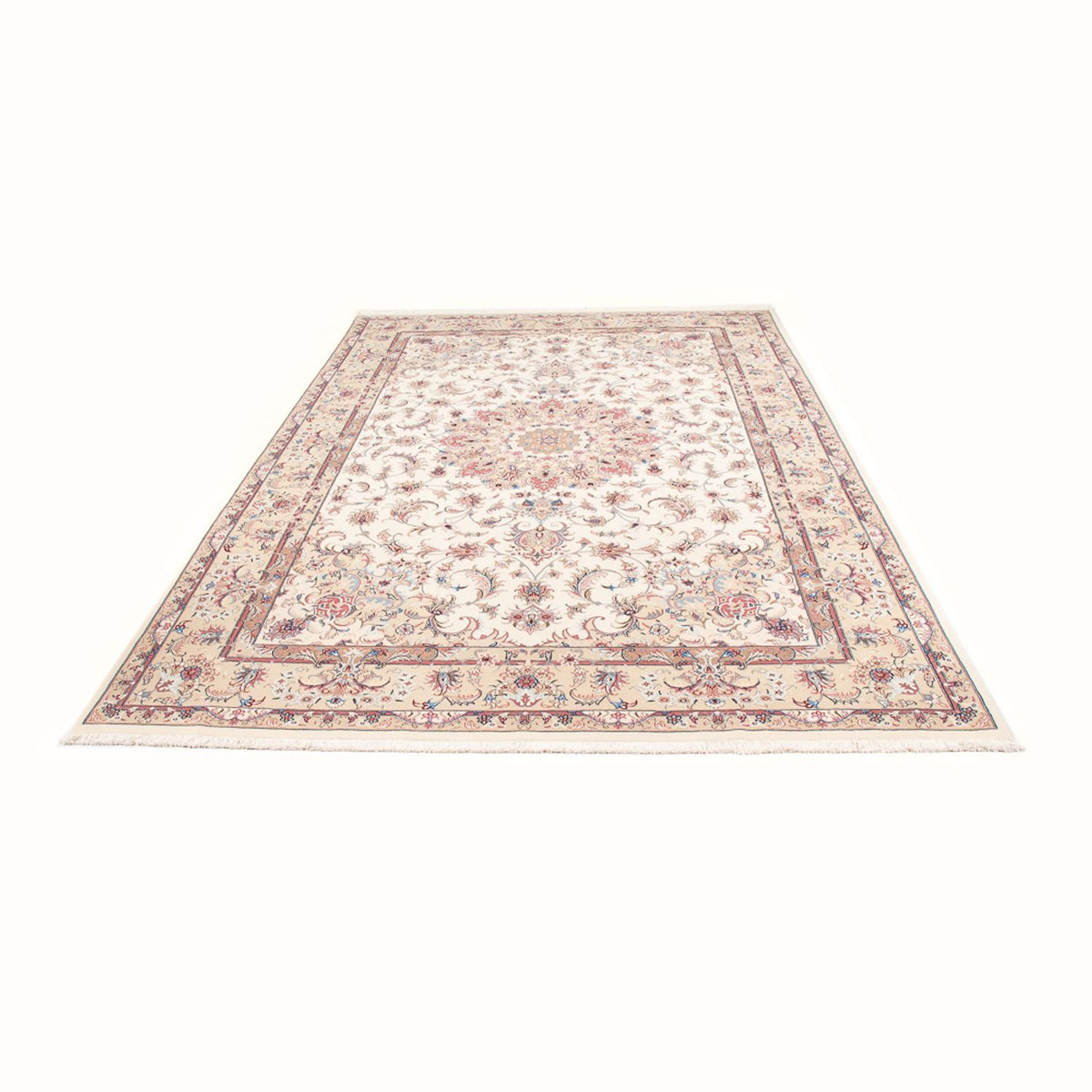 Perserteppich - Täbriz - Royal - 297 x 198 cm - creme