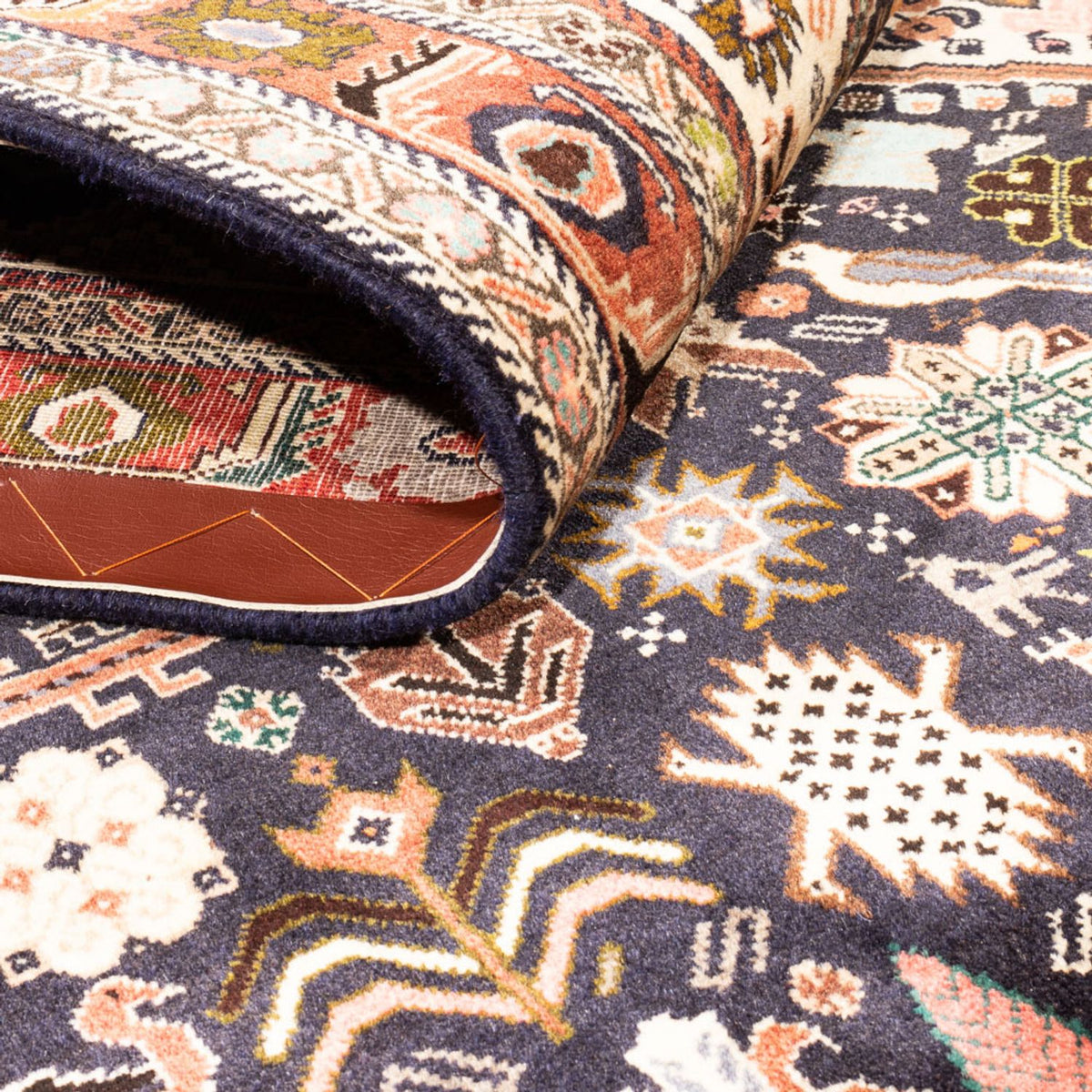 Perserteppich - Nomadic - 257 x 157 cm - dunkelblau