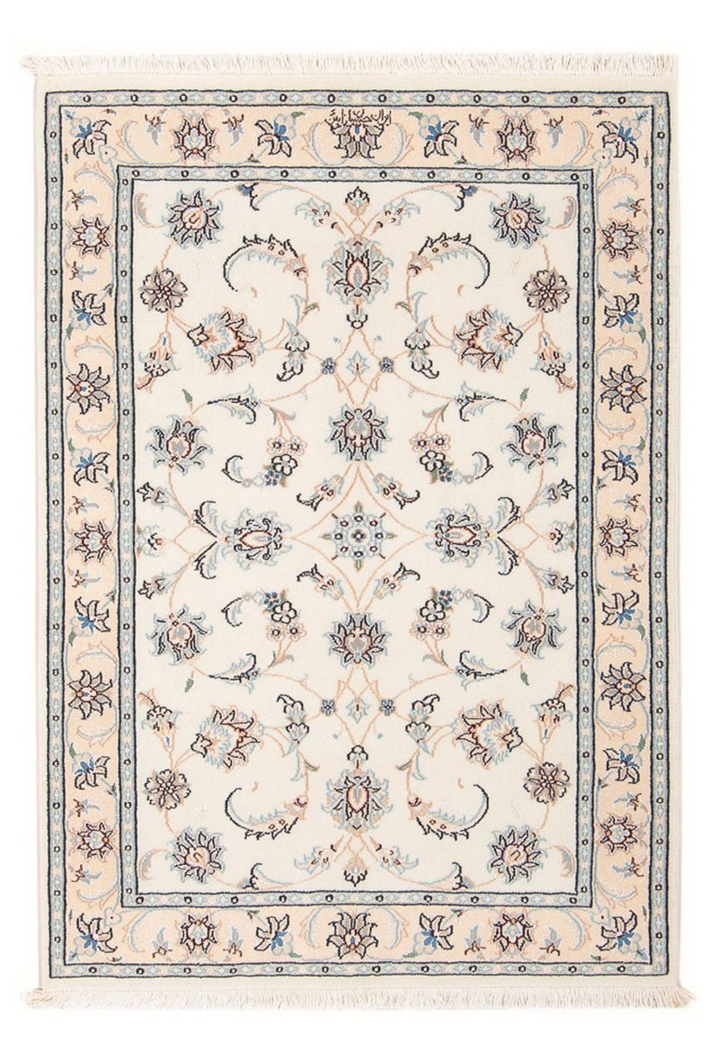Perserteppich - Nain - Premium - 120 x 81 cm - creme