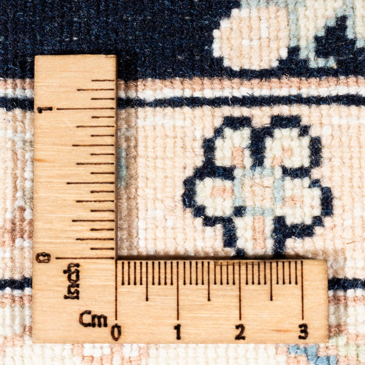 Perserteppich - Nain - Premium - 174 x 120 cm - dunkelblau