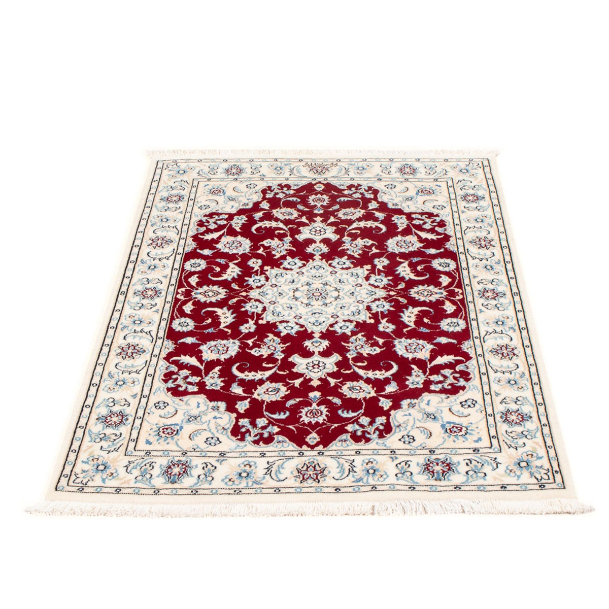 Perserteppich - Nain - Premium - 119 x 80 cm - rot