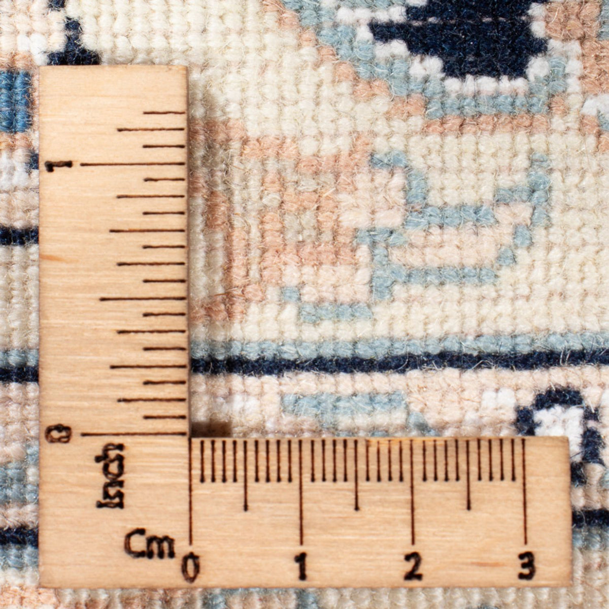 Perserteppich - Nain - Premium - 117 x 78 cm - dunkelblau