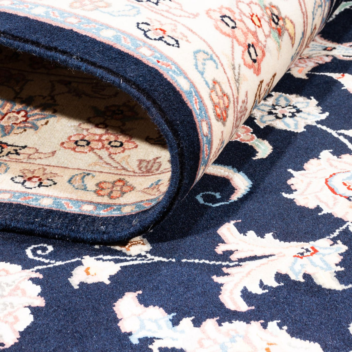 Perserteppich - Täbriz - 200 x 148 cm - dunkelblau