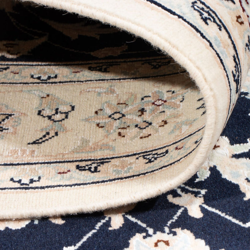 Perserteppich - Nain - Royal - 155 x 105 cm - dunkelblau