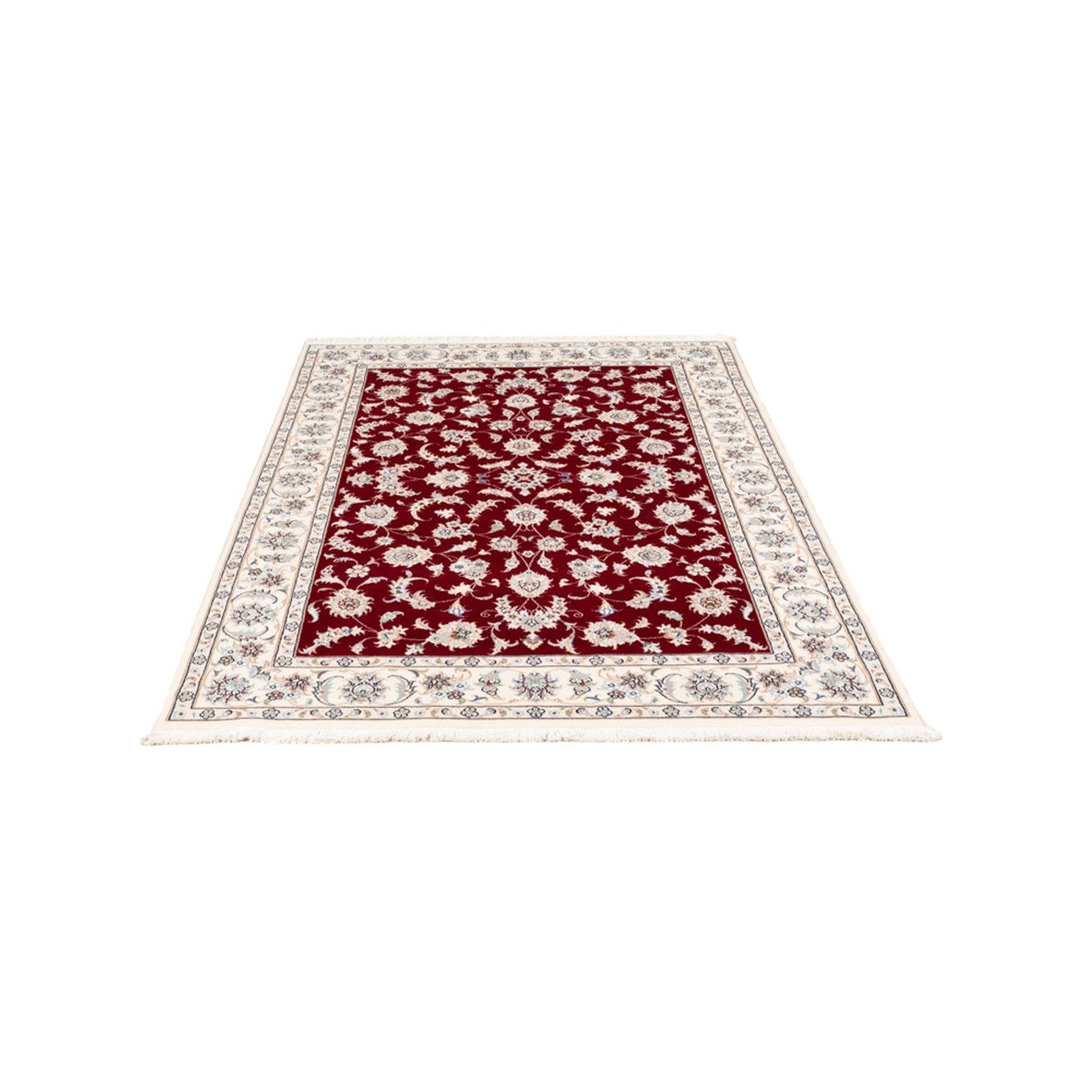 Perserteppich - Nain - Premium - 176 x 120 cm - rot