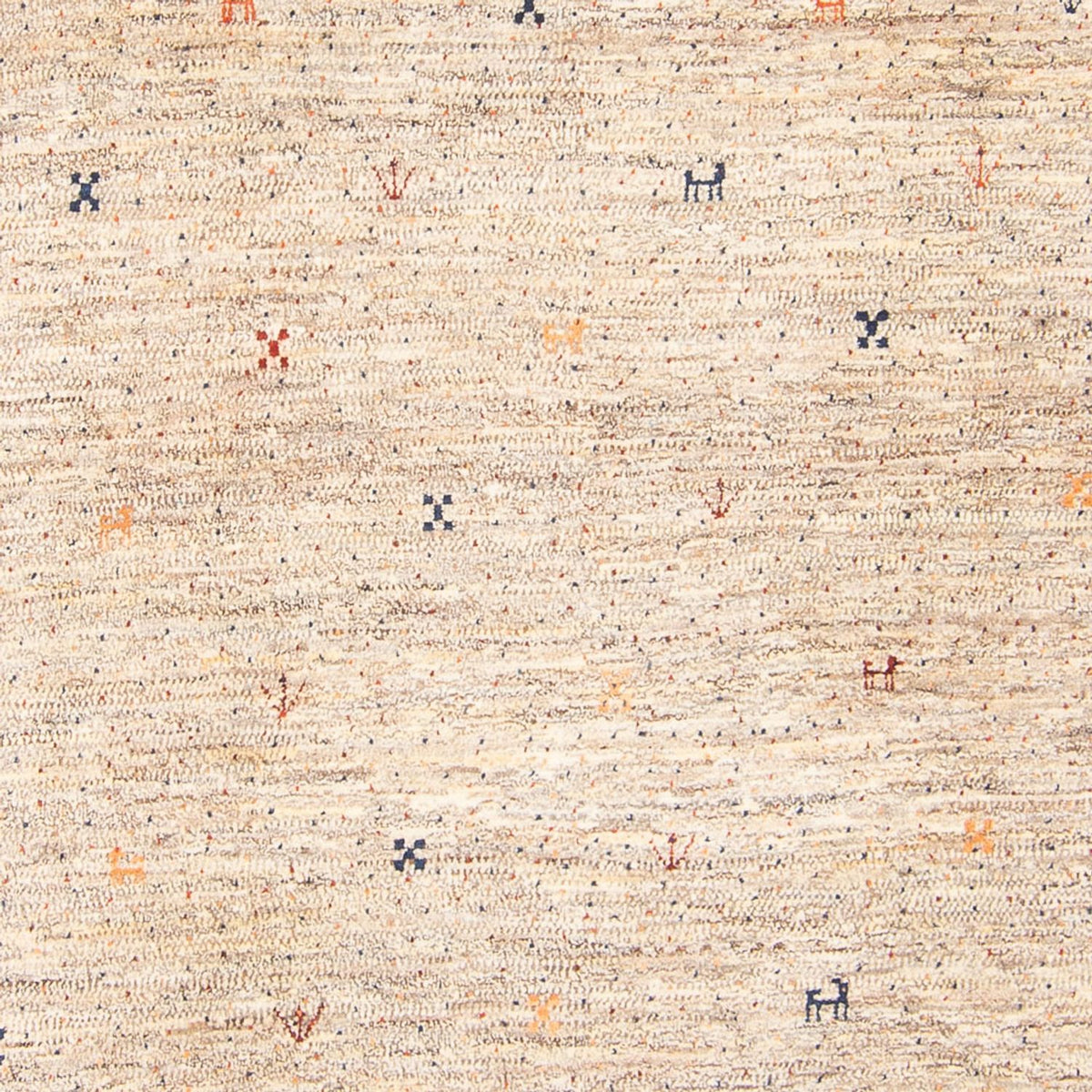 Gabbeh Teppich - Perser - 298 x 204 cm - natur