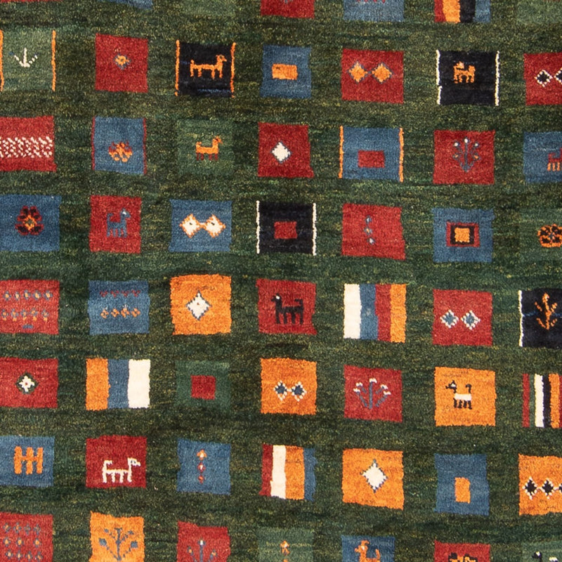 Gabbeh Teppich - Perser - 234 x 164 cm - mehrfarbig