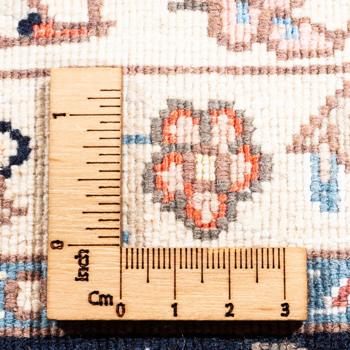 Perserteppich - Täbriz - 201 x 150 cm - dunkelblau