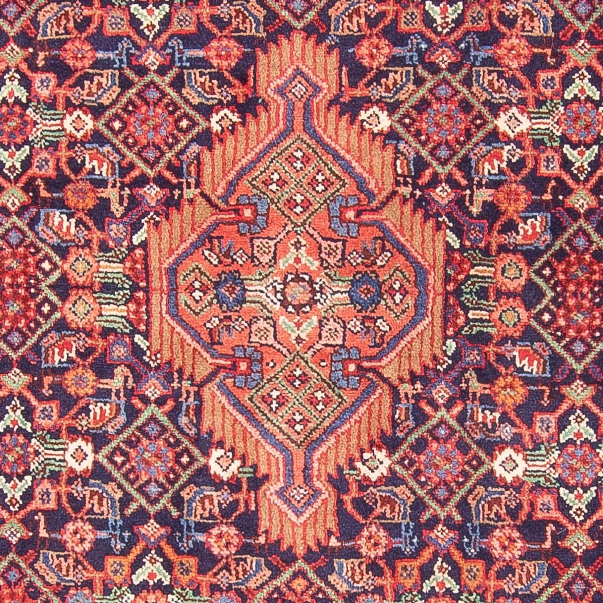 Läufer Perser - Nomadic - 335 x 120 cm - dunkelblau