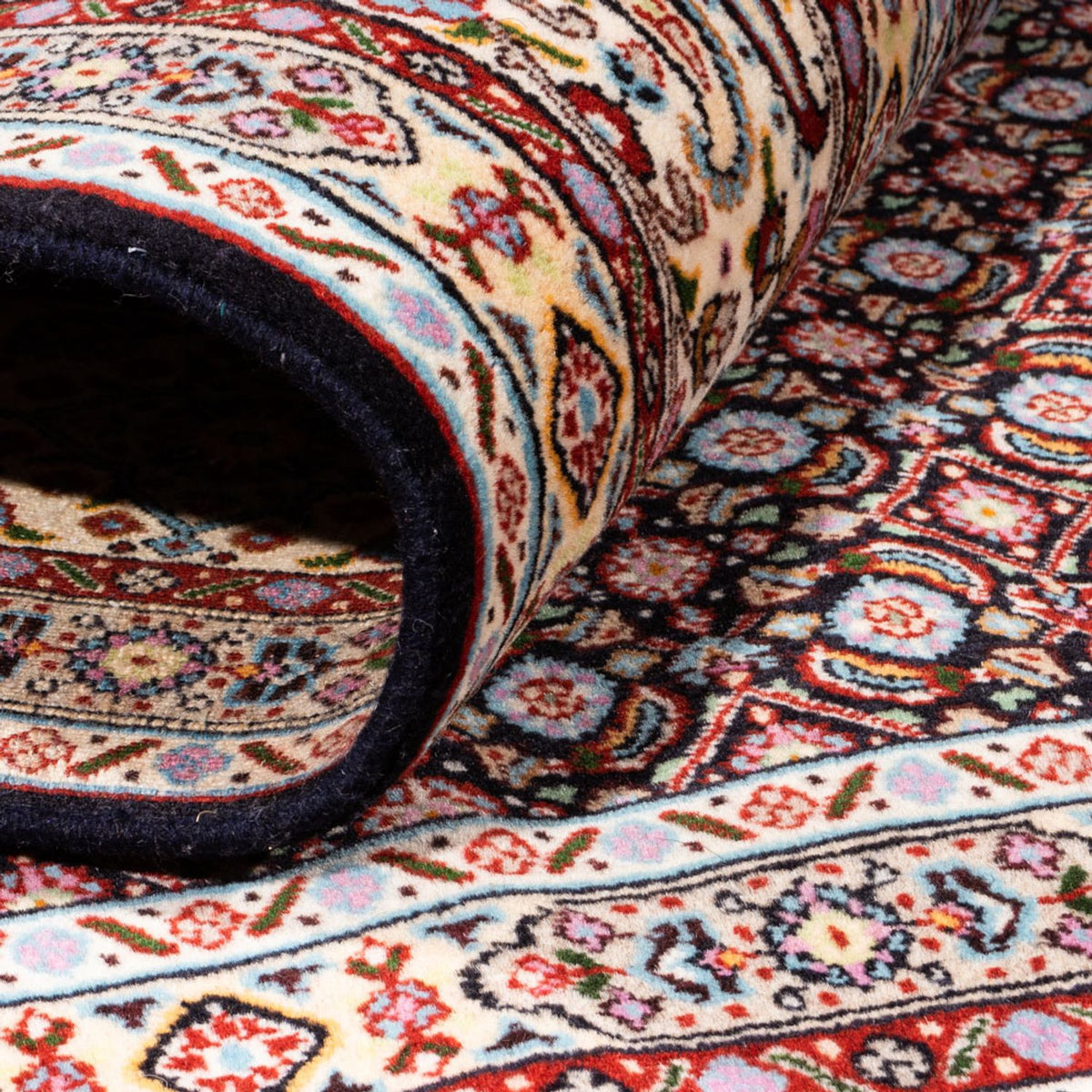 Perserteppich - Classic quadratisch  - 195 x 193 cm - dunkelblau