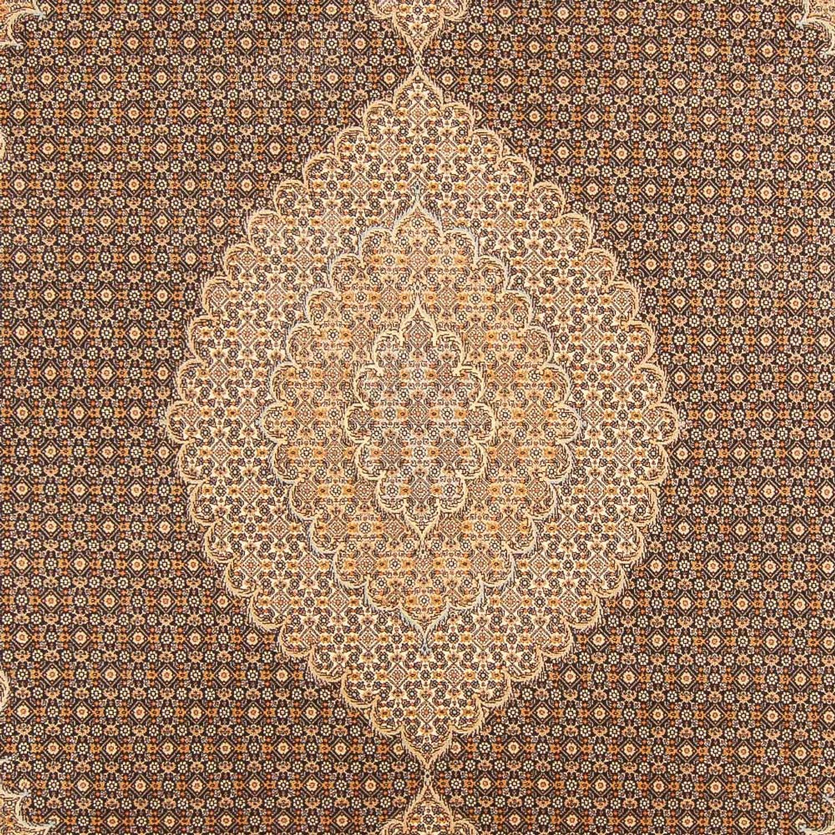 Perserteppich - Täbriz - Royal - 297 x 200 cm - dunkelblau