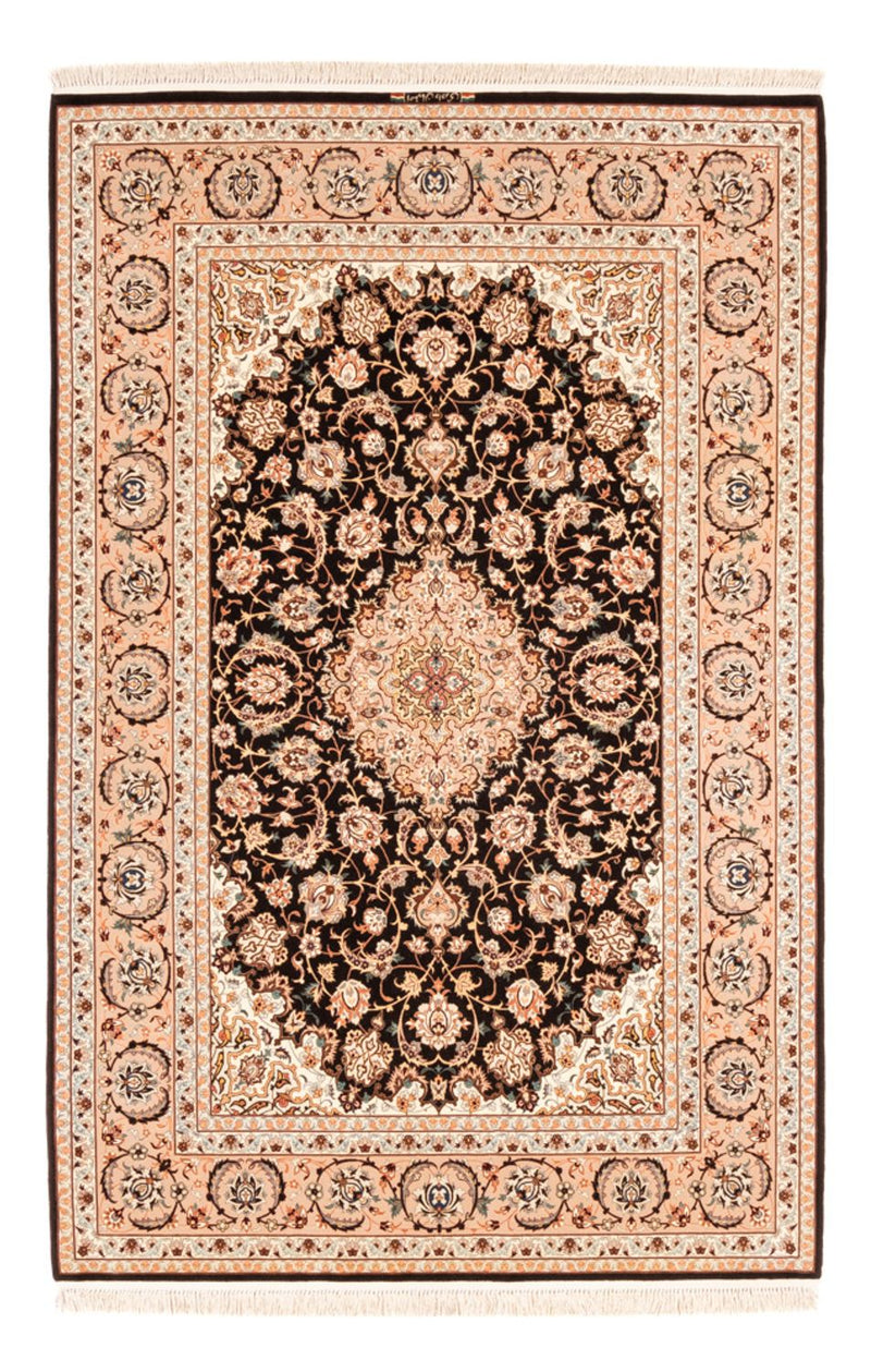 Läufer Perser - Isfahan - Premium - 227 x 148 cm - dunkelblau