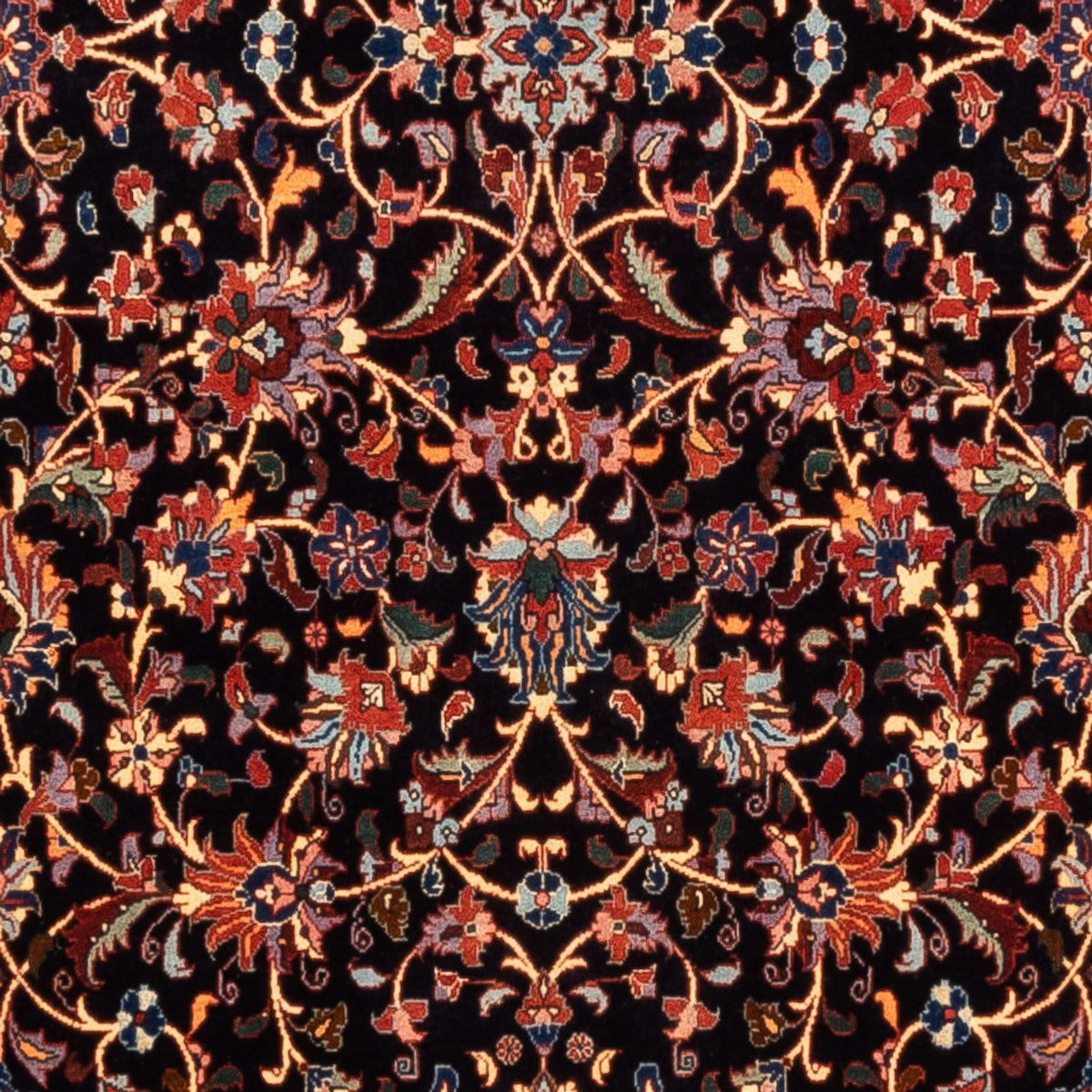 Perserteppich - Bidjar quadratisch - 250 x 248 cm - dunkelblau