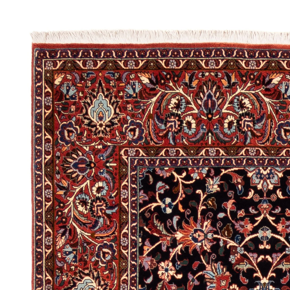 Perserteppich - Bidjar quadratisch - 250 x 248 cm - dunkelblau