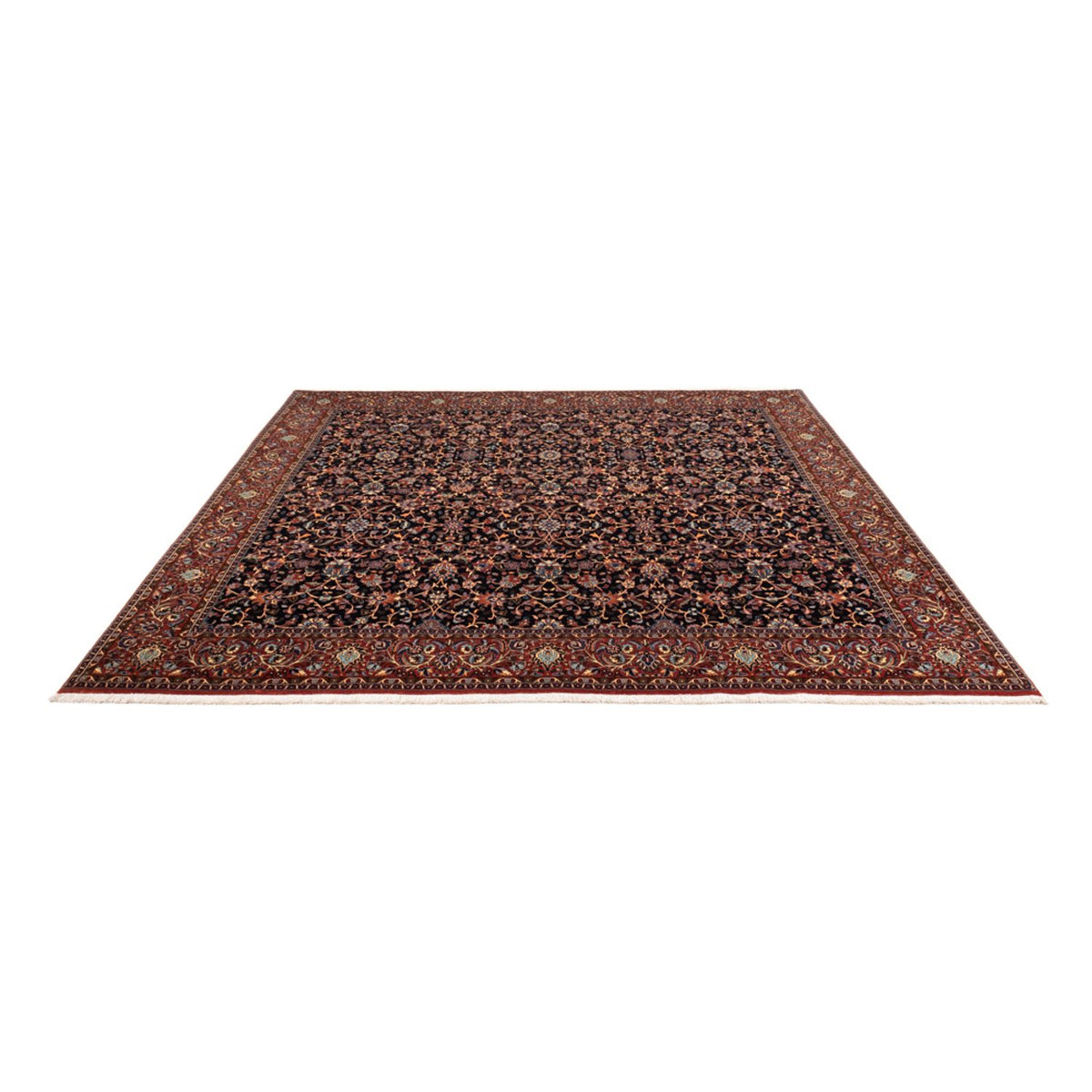 Perserteppich - Bidjar quadratisch - 250 x 248 cm - dunkelblau