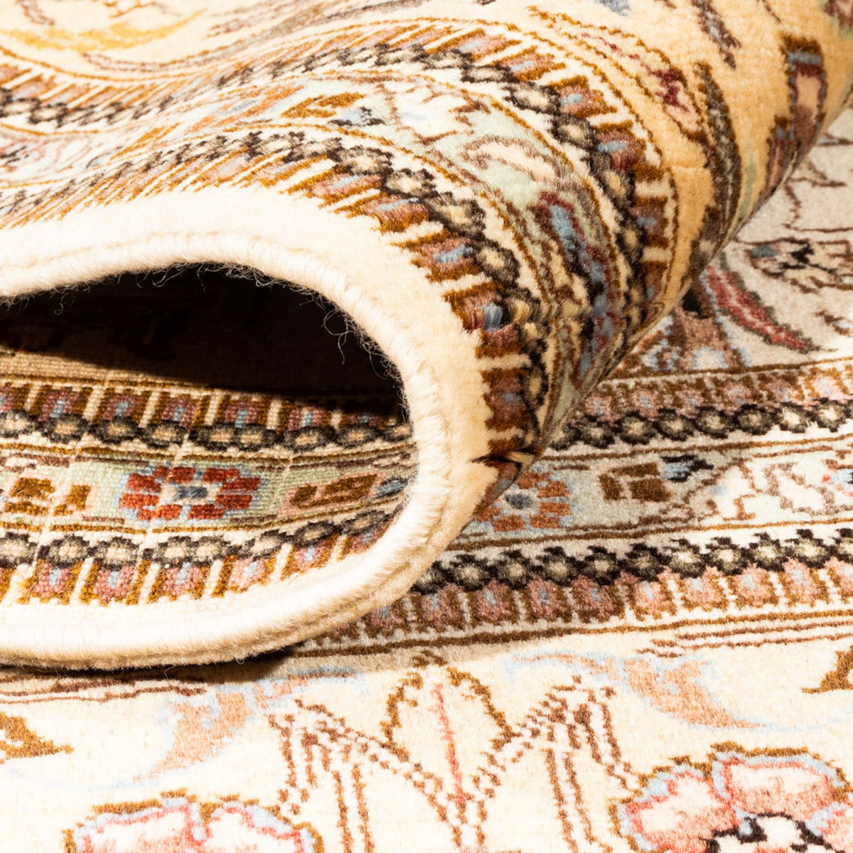 Perserteppich - Classic quadratisch  - 205 x 205 cm - creme