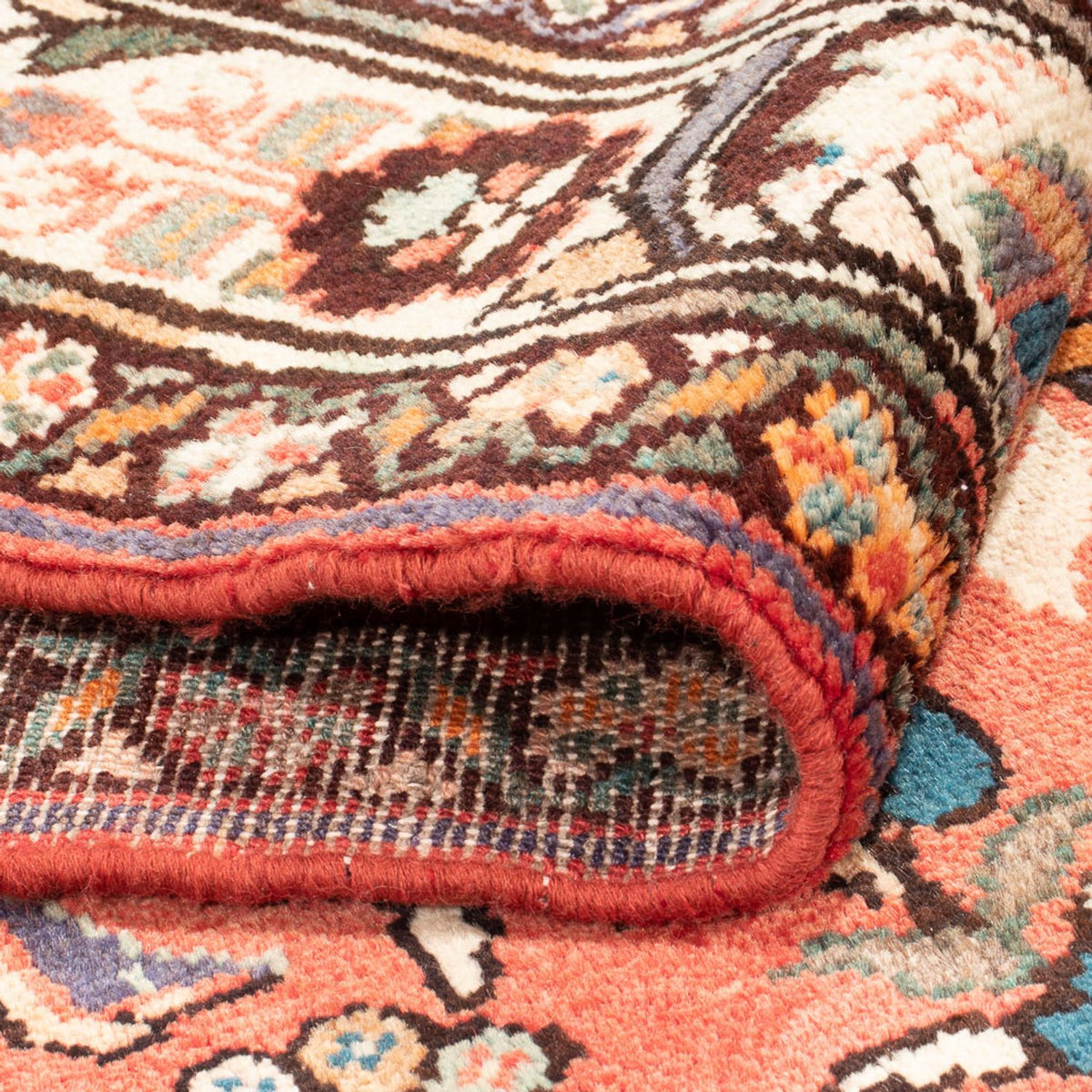 Läufer Perser - Nomadic - 449 x 127 cm - rot