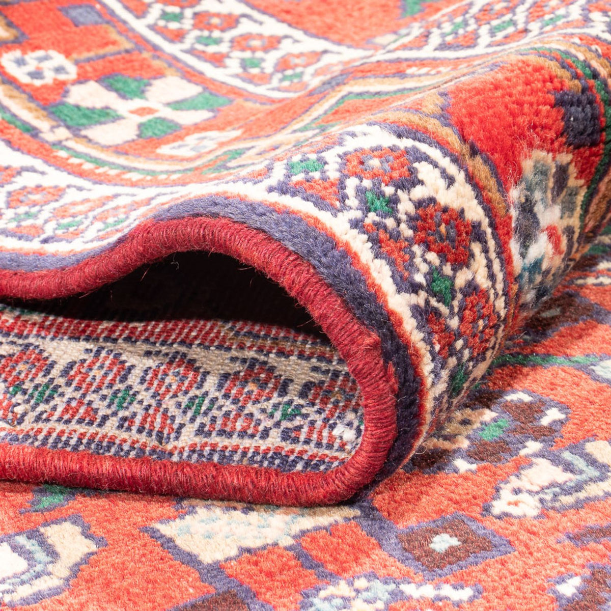 Läufer Perser - Nomadic - 418 x 107 cm - rot