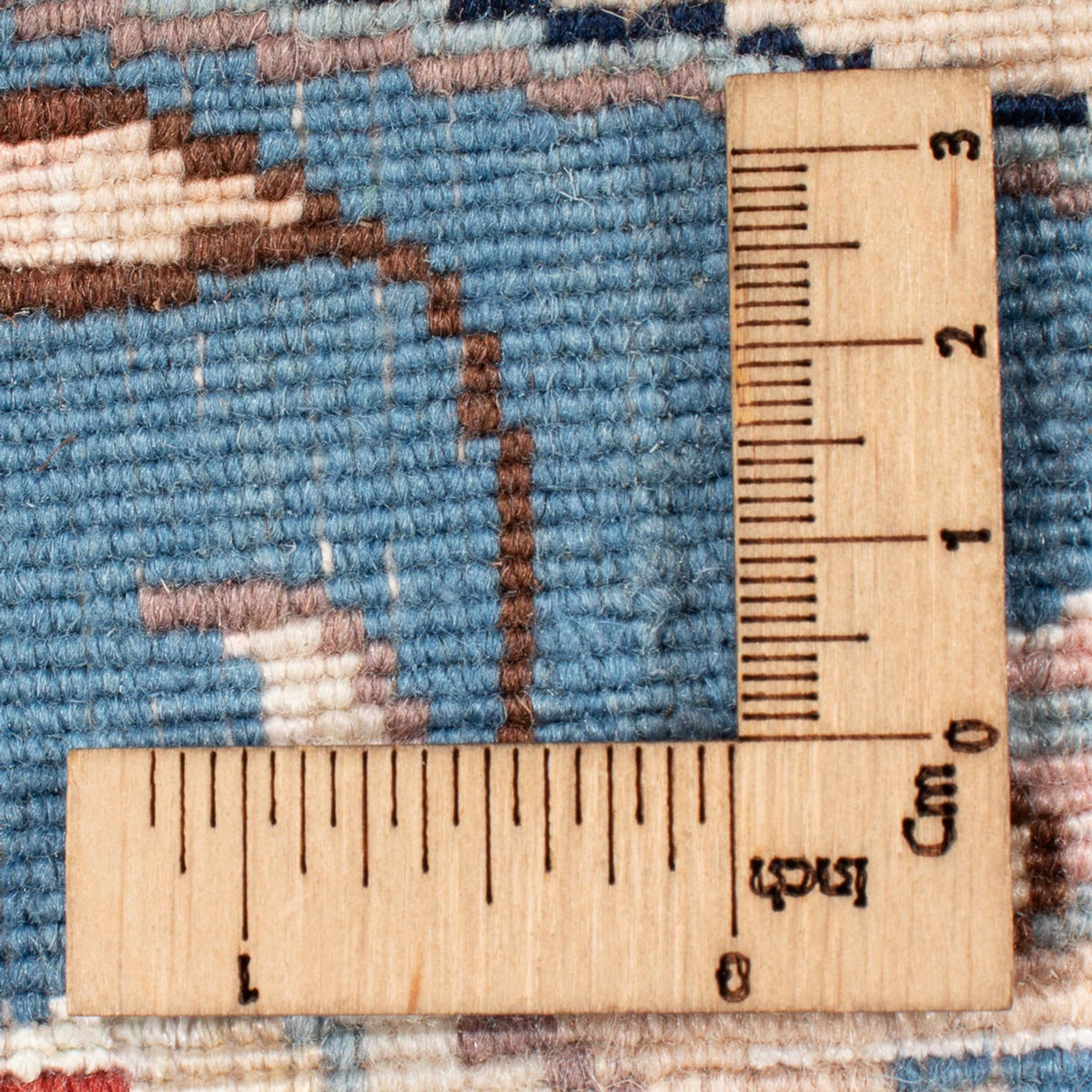 Perserteppich - Täbriz - Royal rund - 200 x 200 cm - blau