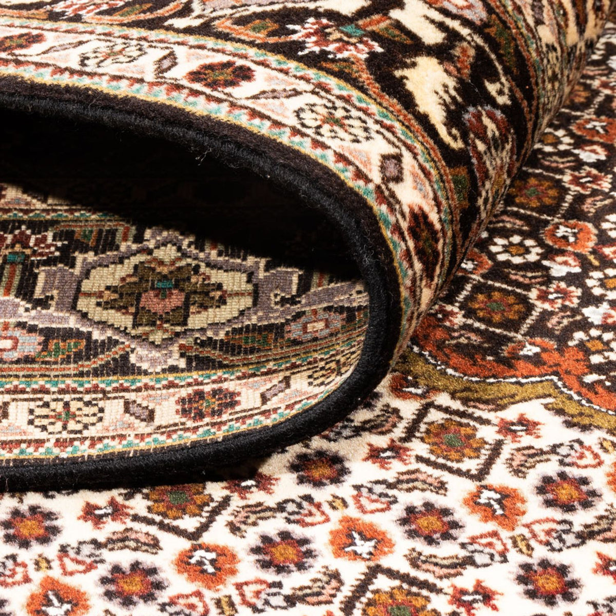 Perserteppich - Täbriz - Royal quadratisch - 203 x 198 cm - dunkelbeige