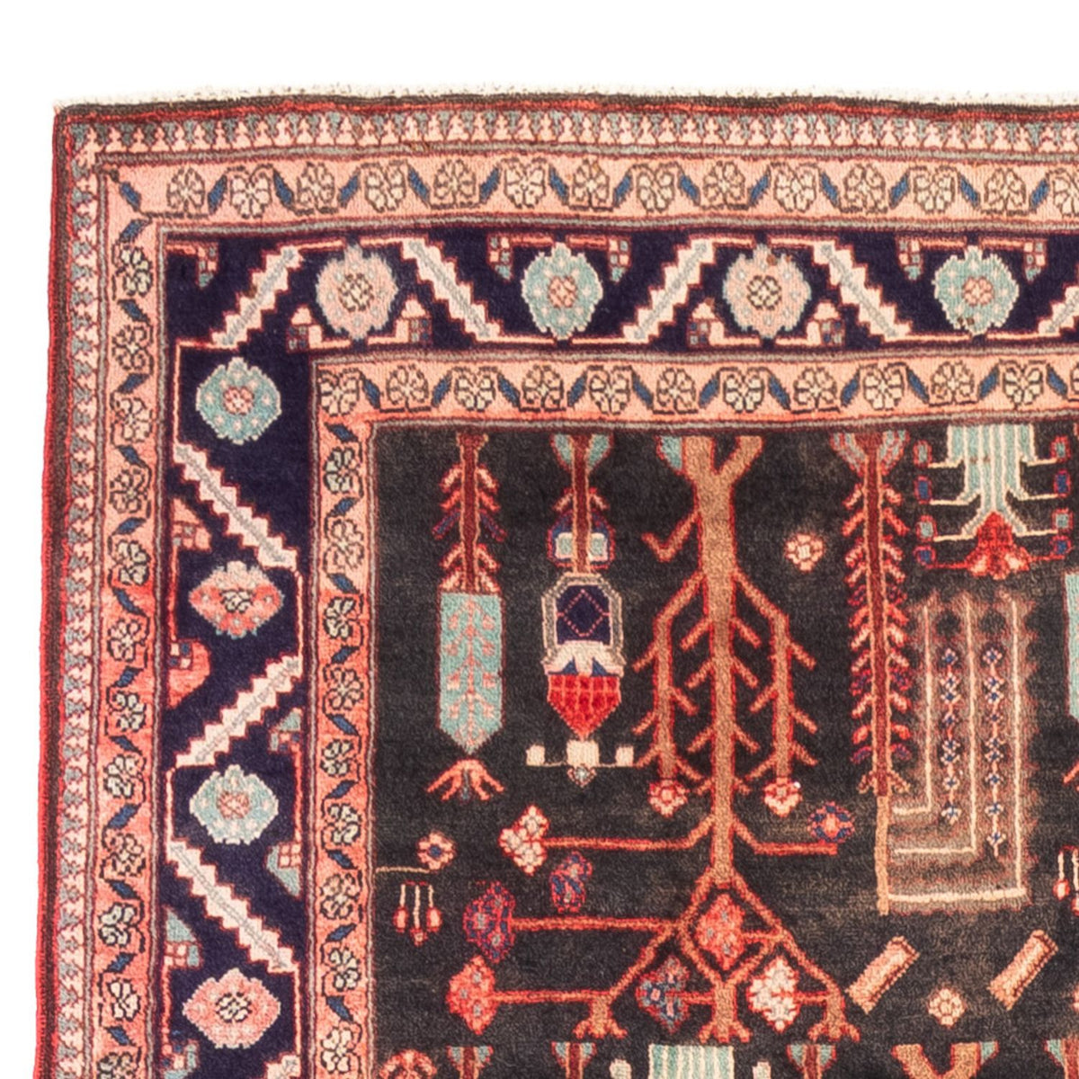 Perserteppich - Nomadic - 270 x 152 cm - dunkelblau