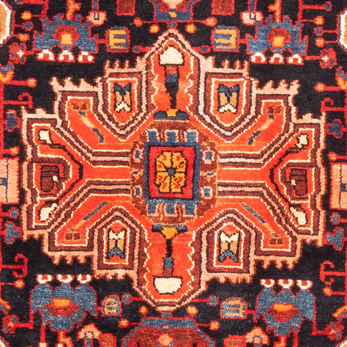 Läufer Perser - Nomadic - 295 x 140 cm - dunkelblau