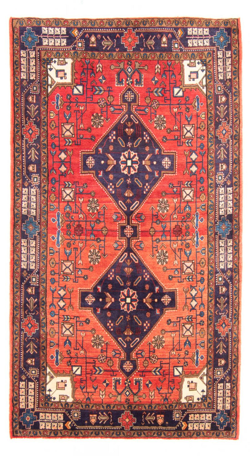 Perserteppich - Nomadic - 257 x 150 cm - rot