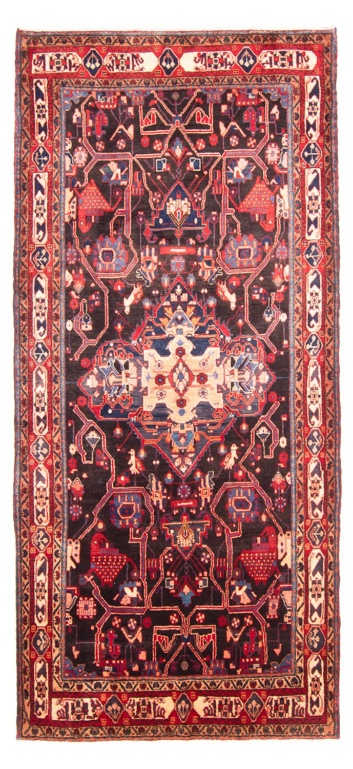 Perserteppich - Nomadic - 320 x 163 cm - dunkelblau