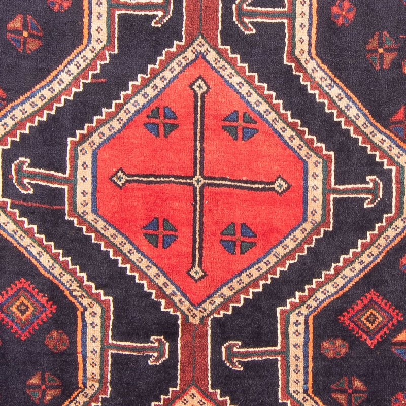 Läufer Perser - Nomadic - 380 x 153 cm - dunkelblau