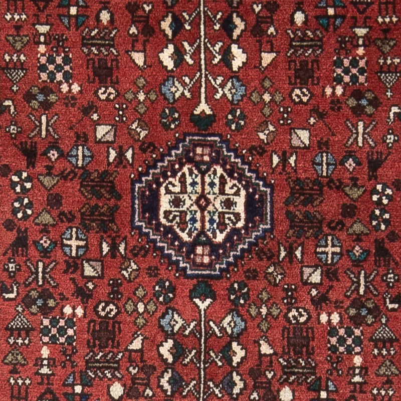 Perserteppich - Nomadic - 153 x 66 cm - rot
