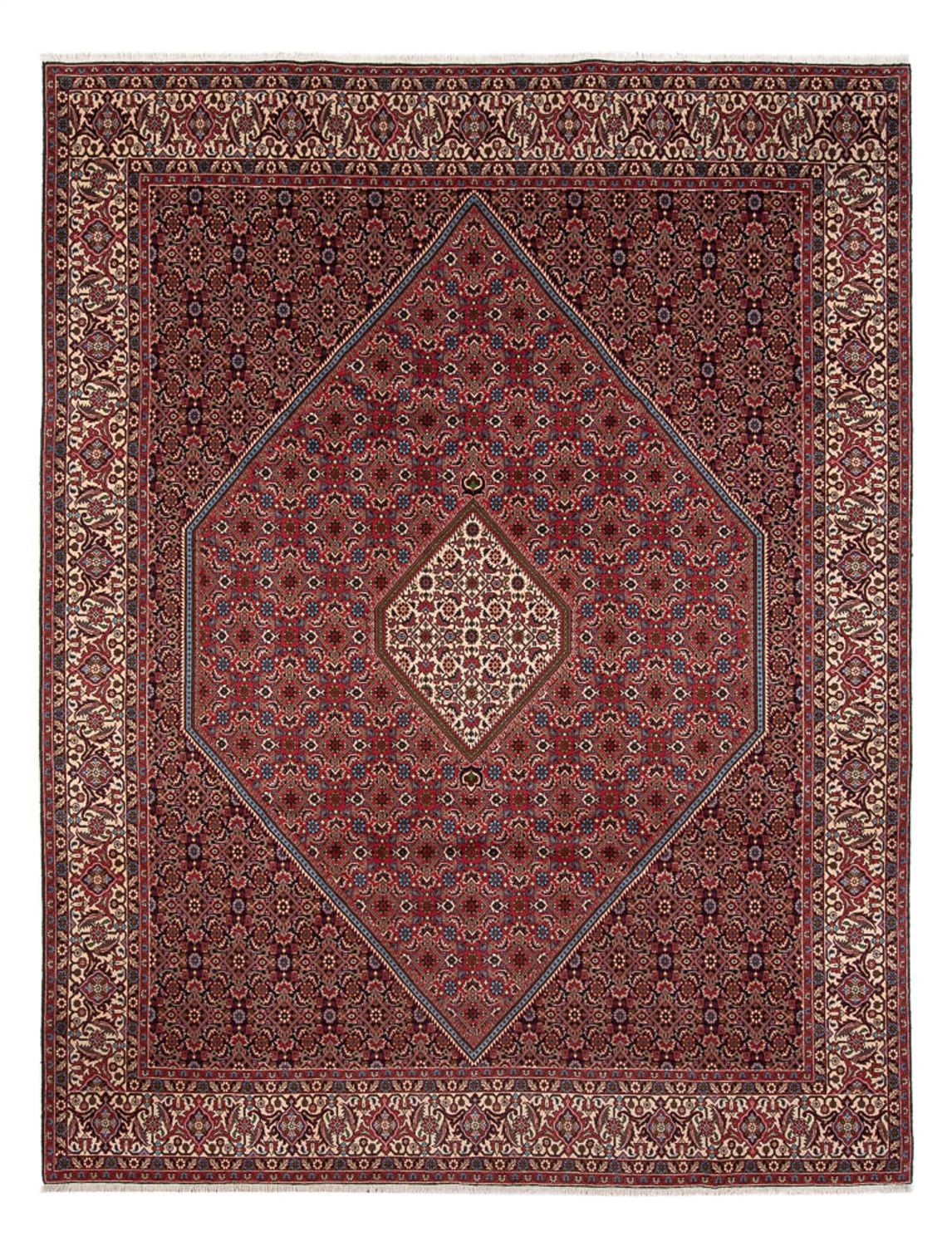 Perserteppich - Bidjar - Royal - 342 x 252 cm - dunkelrot
